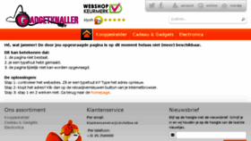 What Gadgetknaller.nl website looked like in 2018 (5 years ago)