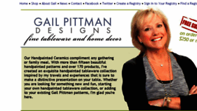 What Gailpittman.com website looked like in 2018 (5 years ago)