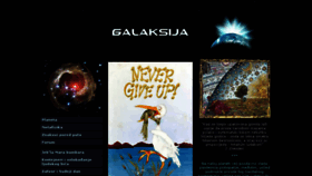 What Galaksija.com website looked like in 2018 (5 years ago)