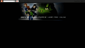 What Games-ben10.blogspot.com website looked like in 2018 (5 years ago)