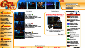 What Gameyard.com website looked like in 2018 (5 years ago)