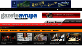 What Gazeteavrupa.com.tr website looked like in 2018 (5 years ago)