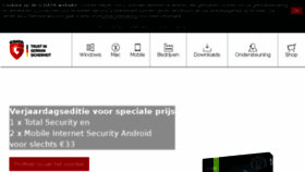 What Gdata.nl website looked like in 2018 (5 years ago)