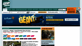 What Genycourses.com website looked like in 2018 (5 years ago)