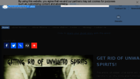 What Ghostsstory.com website looked like in 2018 (5 years ago)