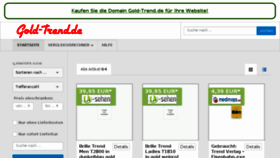 What Gold-trend.de website looked like in 2018 (5 years ago)