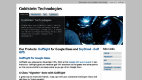 What Goldsteintech.com website looked like in 2018 (5 years ago)