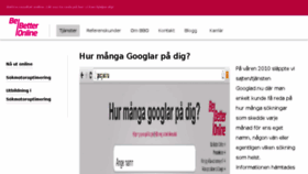 What Googlad.nu website looked like in 2018 (7 years ago)