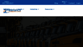 What Gpsfleetsolutions.com website looked like in 2018 (5 years ago)