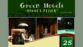 What Greenhotels.com website looked like in 2018 (5 years ago)