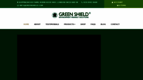 What Greenshield.com website looked like in 2018 (5 years ago)