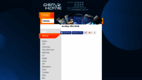 What Gsmhome.hu website looked like in 2018 (5 years ago)