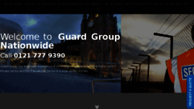 What Guardsecurity.co.uk website looked like in 2018 (5 years ago)