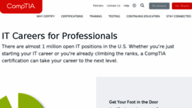 What Getcertified.com website looked like in 2018 (6 years ago)