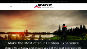 What Gearupandgetoutthere.com website looked like in 2018 (5 years ago)