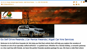 What Goselfdrive.rw website looked like in 2018 (5 years ago)