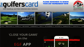 What Golferscard.ae website looked like in 2018 (5 years ago)
