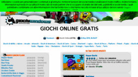 What Giochi-windows.it website looked like in 2018 (5 years ago)