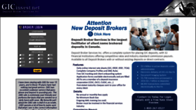 What Gicinvest.net website looked like in 2018 (5 years ago)