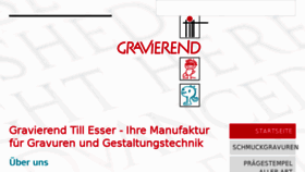 What Gravierend.de website looked like in 2018 (5 years ago)