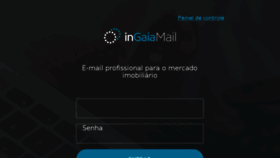 What Gaiamail.ingaia.com.br website looked like in 2018 (5 years ago)