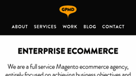 What Gpmd.co.uk website looked like in 2018 (5 years ago)