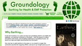What Groundology.co.uk website looked like in 2018 (5 years ago)