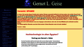 What Glgeise.de website looked like in 2018 (5 years ago)