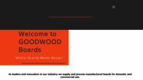What Goodwoodboards.com website looked like in 2018 (5 years ago)