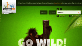 What Greenvillezoo.com website looked like in 2018 (5 years ago)