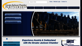 What Greaterjacksonpartnership.com website looked like in 2018 (5 years ago)