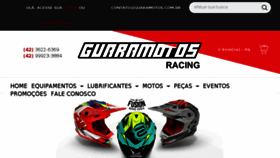 What Guaramotos.com.br website looked like in 2018 (6 years ago)