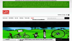 What Greenbikekit.com website looked like in 2018 (5 years ago)