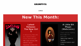 What Grumpytg.com website looked like in 2018 (5 years ago)