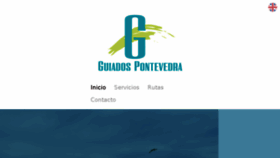 What Guiadospontevedra.com website looked like in 2018 (5 years ago)