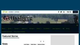 What Gettysburgtimes.com website looked like in 2018 (5 years ago)