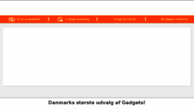 What Gadgets.dk website looked like in 2018 (5 years ago)