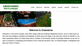 What Greenakres.com website looked like in 2018 (5 years ago)