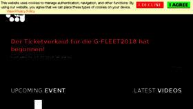 What G-fleet.de website looked like in 2018 (5 years ago)