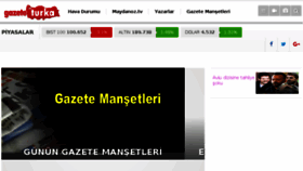 What Gazeteturka.com website looked like in 2018 (5 years ago)