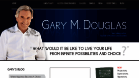 What Garymdouglas.com website looked like in 2018 (5 years ago)