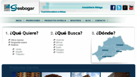 What Gesbogar.es website looked like in 2018 (5 years ago)