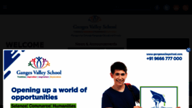 What Gangesvalleyschool.com website looked like in 2018 (5 years ago)