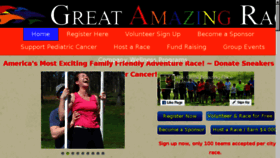 What Greatamazingrace.com website looked like in 2018 (5 years ago)