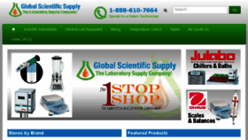What Globalscientificsupply.com website looked like in 2018 (5 years ago)