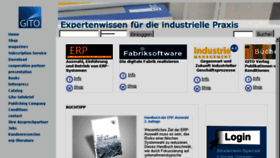 What Gito.de website looked like in 2018 (5 years ago)