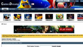 What Gamesdreams.com website looked like in 2018 (5 years ago)