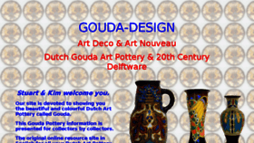 What Goudadesign.co.uk website looked like in 2018 (5 years ago)
