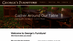 What Georgeswood.com website looked like in 2018 (5 years ago)
