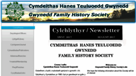 What Gwyneddfhs.co.uk website looked like in 2018 (5 years ago)